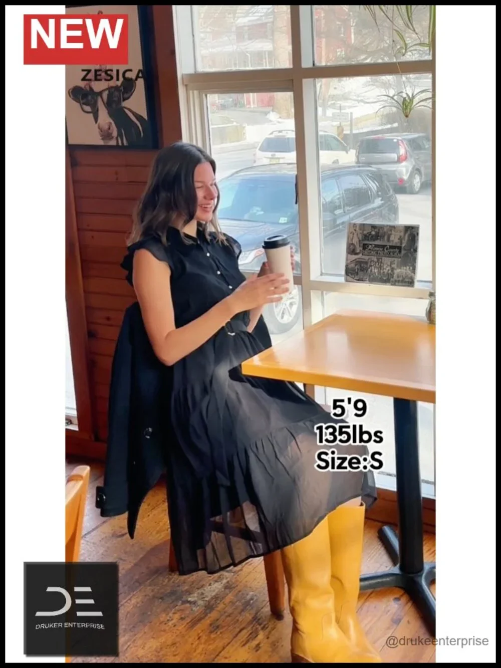 Floral Flutter Short Sleeve Chiffon Midi Dress with Belt